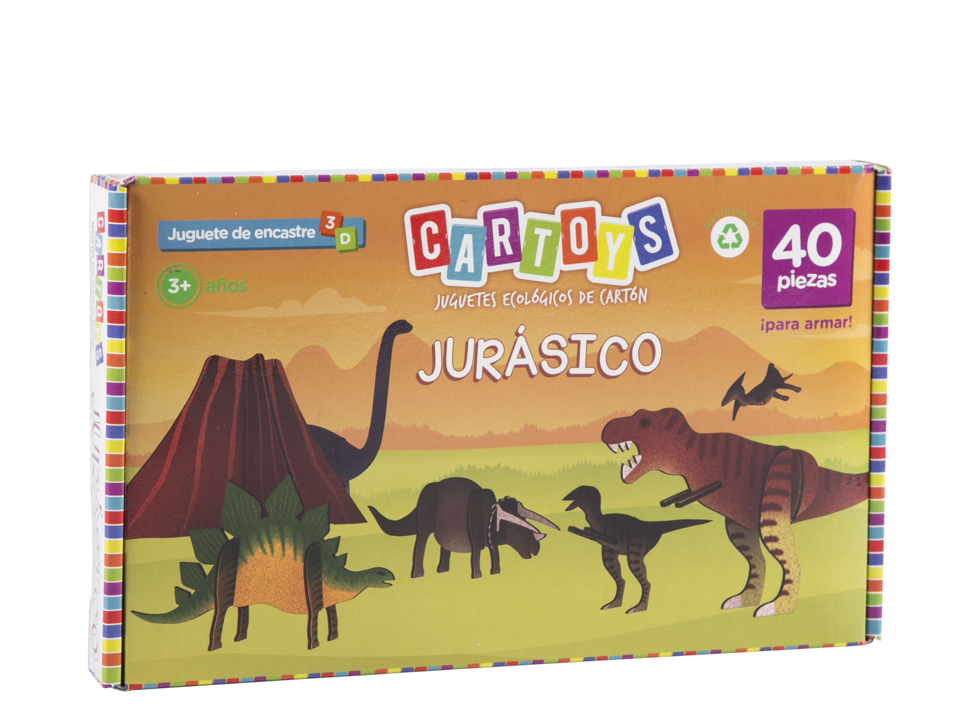 Rompecabezas 3d Jurásico